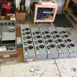 Electrical submeters prior to installation