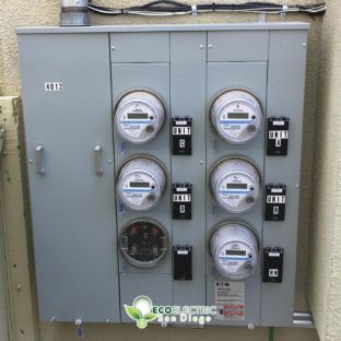 Multi-Unit Electrical Metering Panel